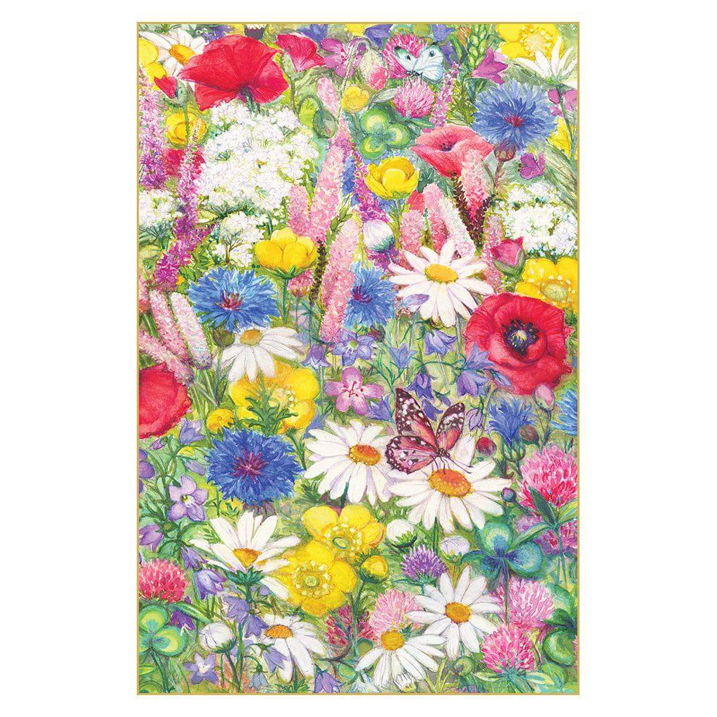 Wildflowers blank note card by Lisi Martin for Pictura, featuring a floral design perfect for everyday correspondence.